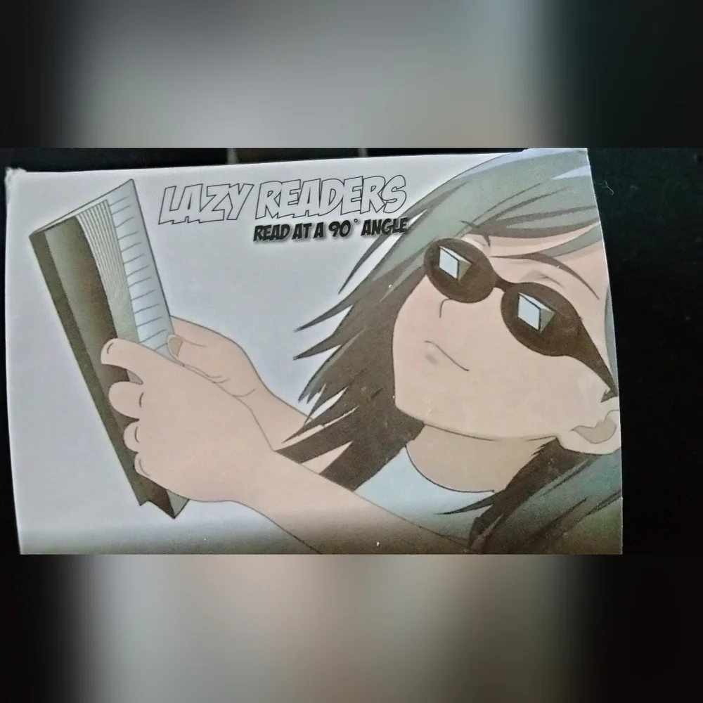 Black Lazy Readers Wearable Glasses